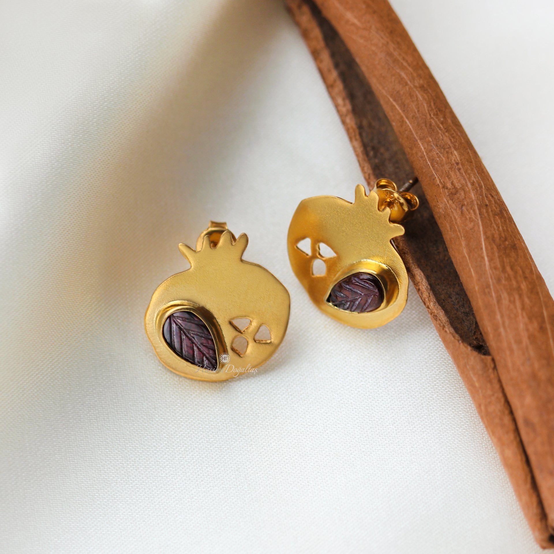 Garnet Nar Küpe — görsel 2