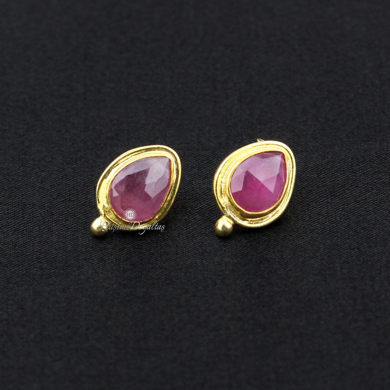 Yakut Gümüş Küpe — görsel 5