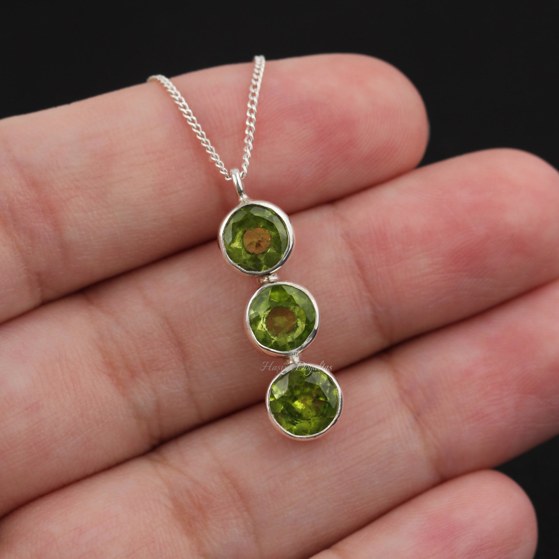 Peridot Orion Serisi Kolye — görsel 2