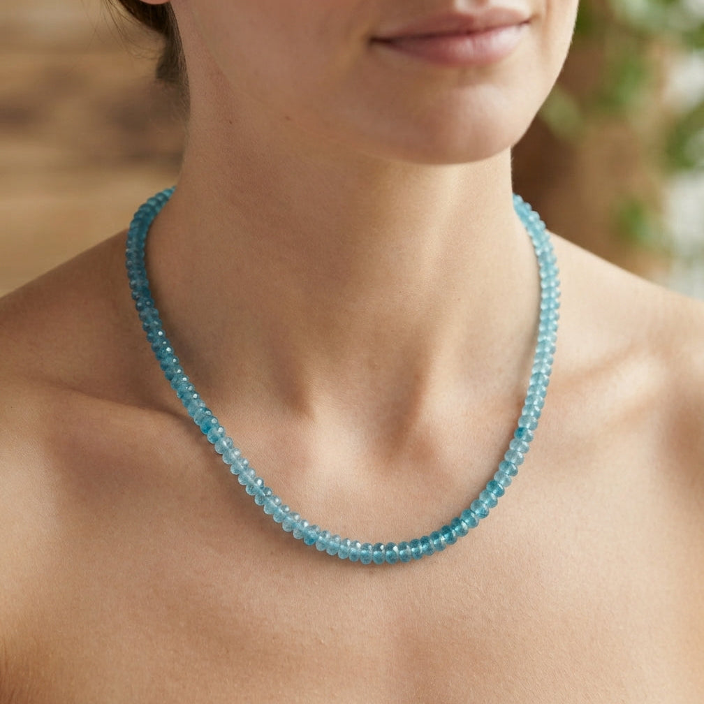 Apatite Natural Stone Necklace — image 2