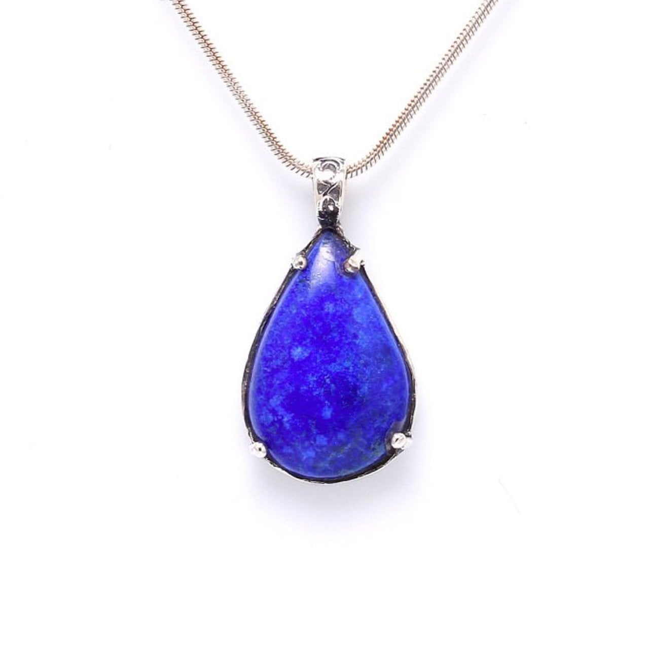 Lapis Lazuli Gümüş Kolye