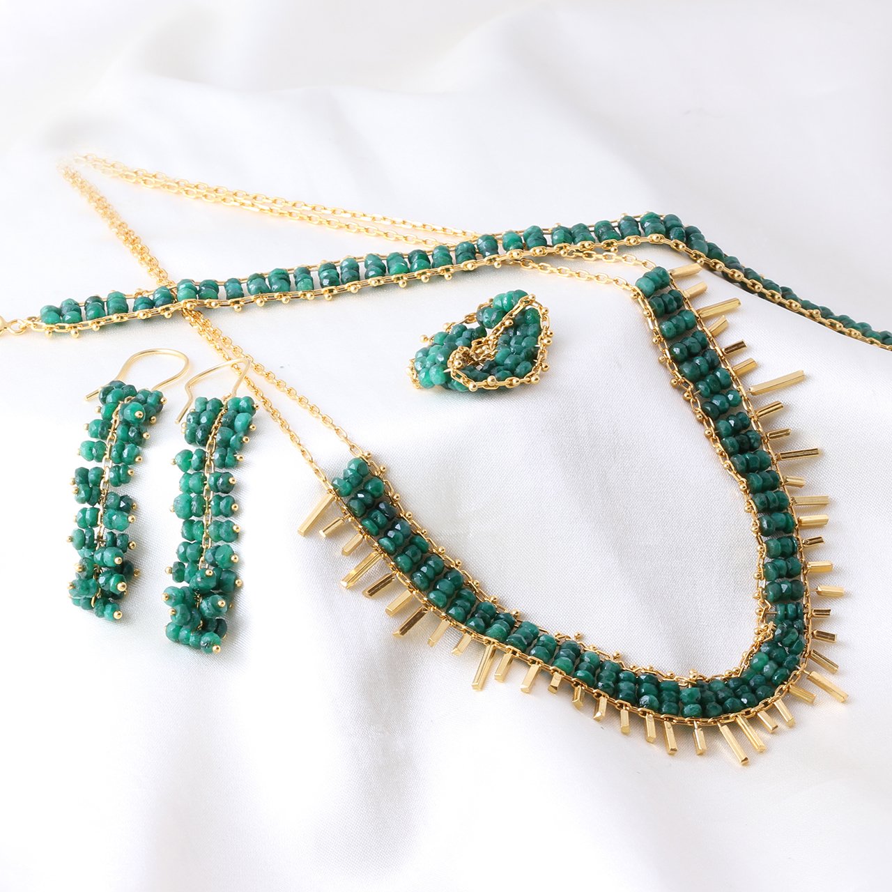 Zümrüt Doğaltaş Set — görsel 4
