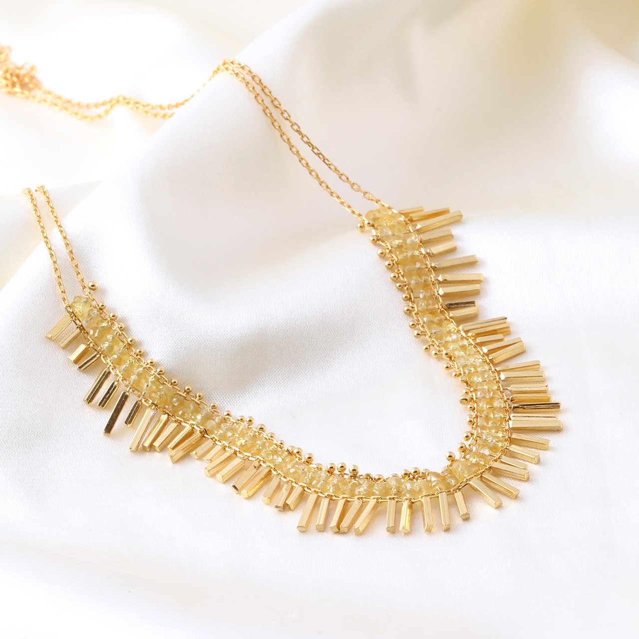 Sarı Safir Doğaltaş Set — görsel 3