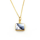 Dendrit Opal Doğaltaş Gümüş Set — görsel 3