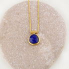 Lapis Lazuli Gümüş Kolye — görsel 3