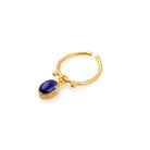 Lapis Lazuli Sallantılı Gümüş Yüzük — görsel 4