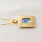 Mavi Topaz Kolye — görsel 4