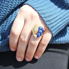 Lapis Lazuli ve Safir Yüzük — görsel 3