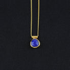 Lapis Lazuli Gümüş Kolye — görsel 5