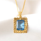 Mavi Topaz Kolye — görsel 3