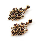 Garnet Doğaltaş Küpe