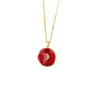 Gümüş Mineli Charm