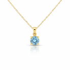 Mavi Topaz Kolye