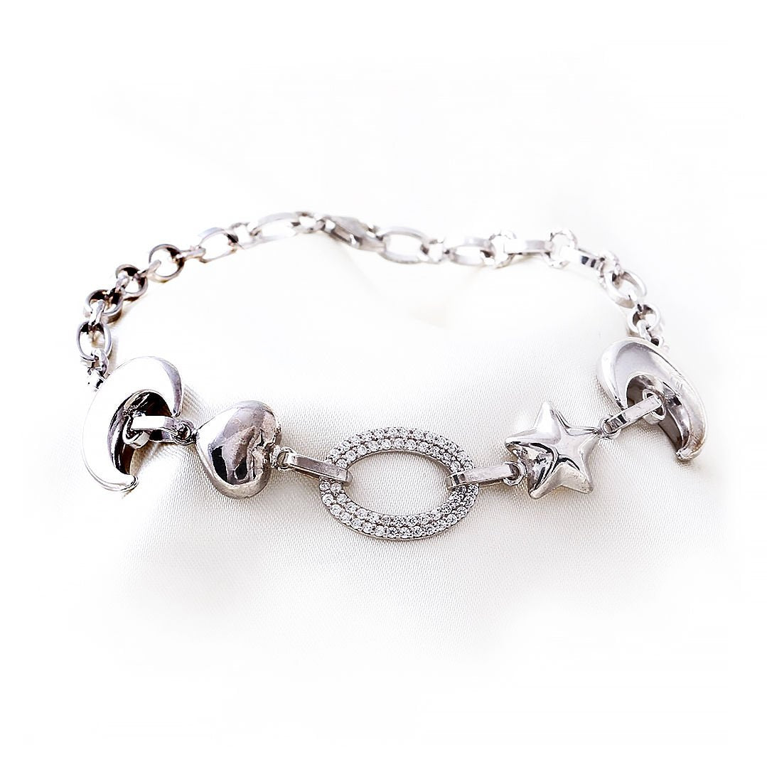 Zirkon Charm Bileklik