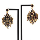 Garnet Doğaltaş Küpe — görsel 3