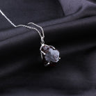 Garnet Gümüş Kolye — görsel 4