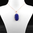 Lapis Lazuli Gümüş Kolye — görsel 2