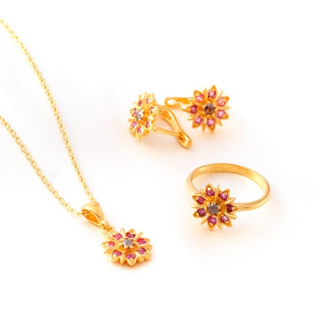 Yakut & Elmas Alya Serisi Set — görsel 4