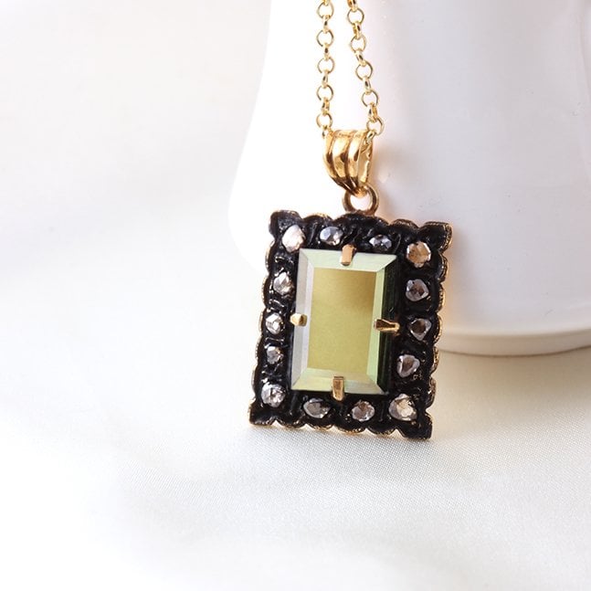 Elmas & Moissanite Kolye — görsel 2