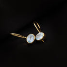 Mavi Topaz Küpe — görsel 5