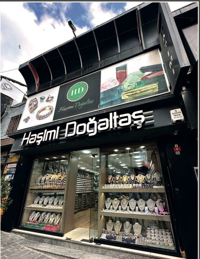 Haşimi Doğaltaş mağazası, Mollafenari · Bileyciler Sokak